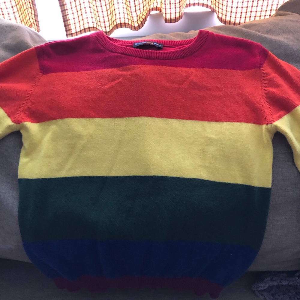 Cute rainbow sweater